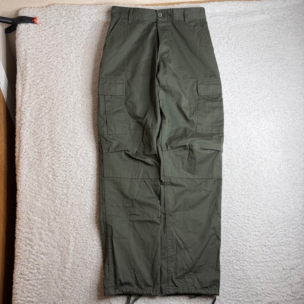 Rothco Paratrooper Cargo Pants Mens 29x31 Olive Green BDU Rothco Style